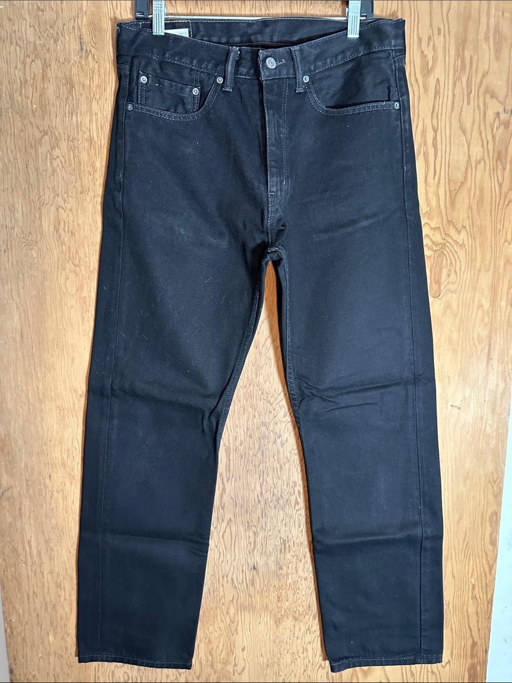 Levi's Men's Black Slim Straight Jeans